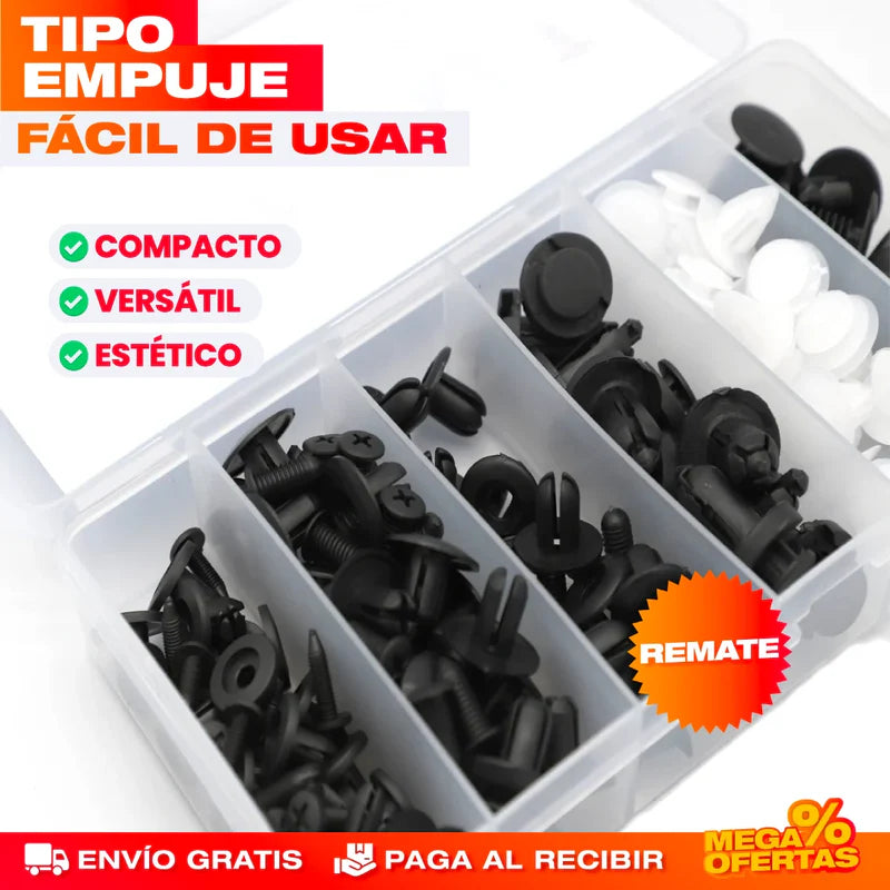 Kit de Clips "Remaches" para Carro