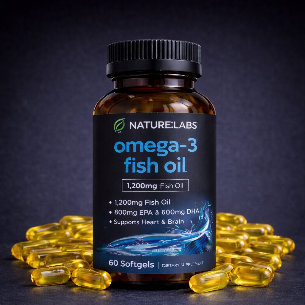 OMEGA-3 FISH OIL - NATURE LABS