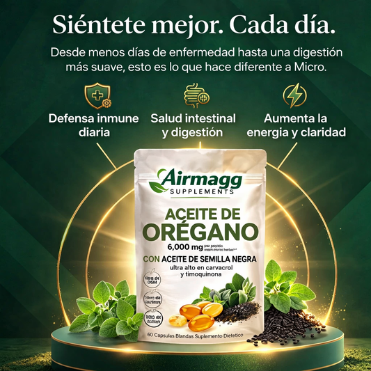 Aceite de oregano - airmagg supplements