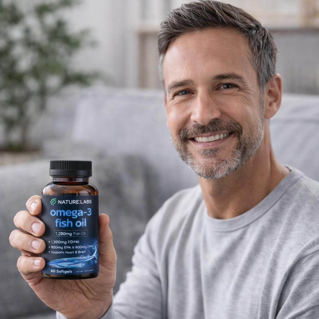 OMEGA-3 FISH OIL - NATURE LABS