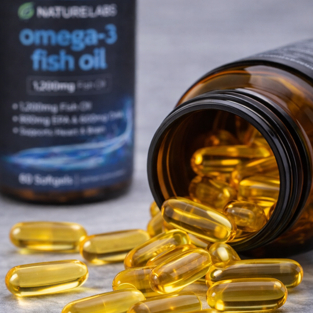 OMEGA-3 FISH OIL - NATURE LABS