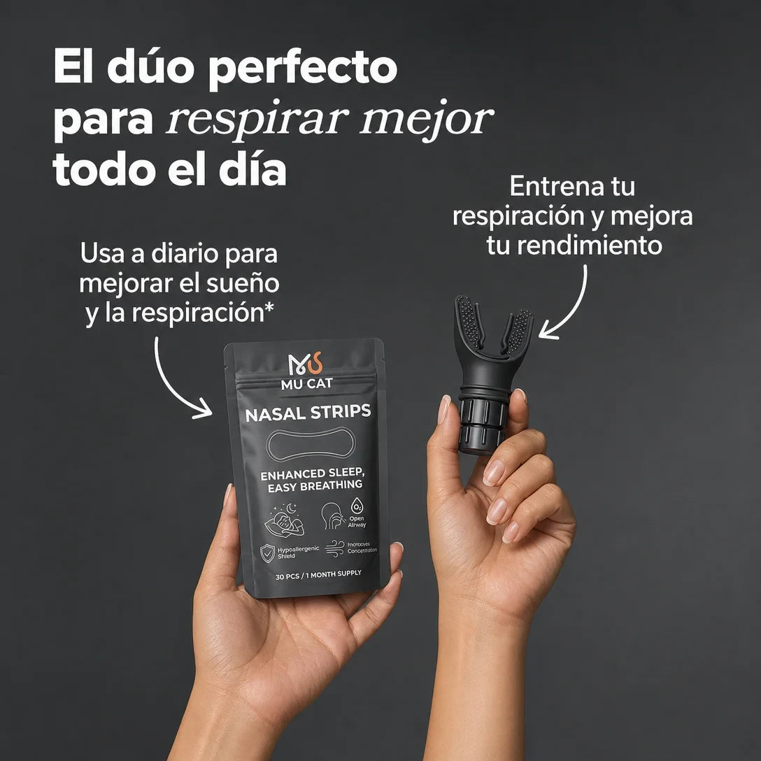 Respirador + tiras nasales de regalo