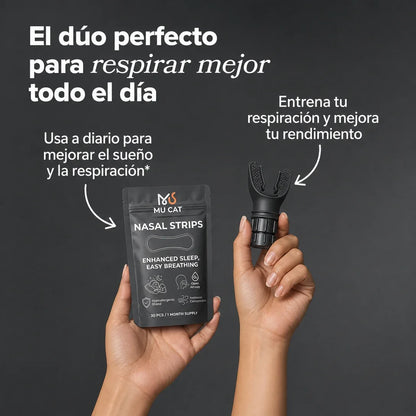 Respirador + tiras nasales de regalo
