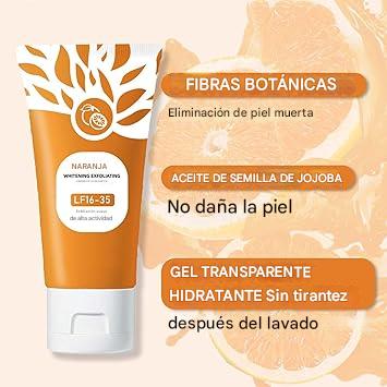 Gel Exfoliante Exfoliante Iluminador - Orange Enzymes