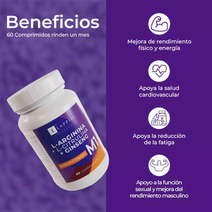 M1 ESPECIFIC ENERGY / VITALIDAD DIARIA / 60 COMPRIMIDOS