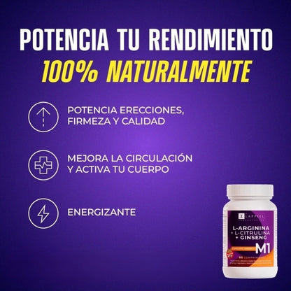M1 ESPECIFIC ENERGY / VITALIDAD DIARIA / 60 COMPRIMIDOS