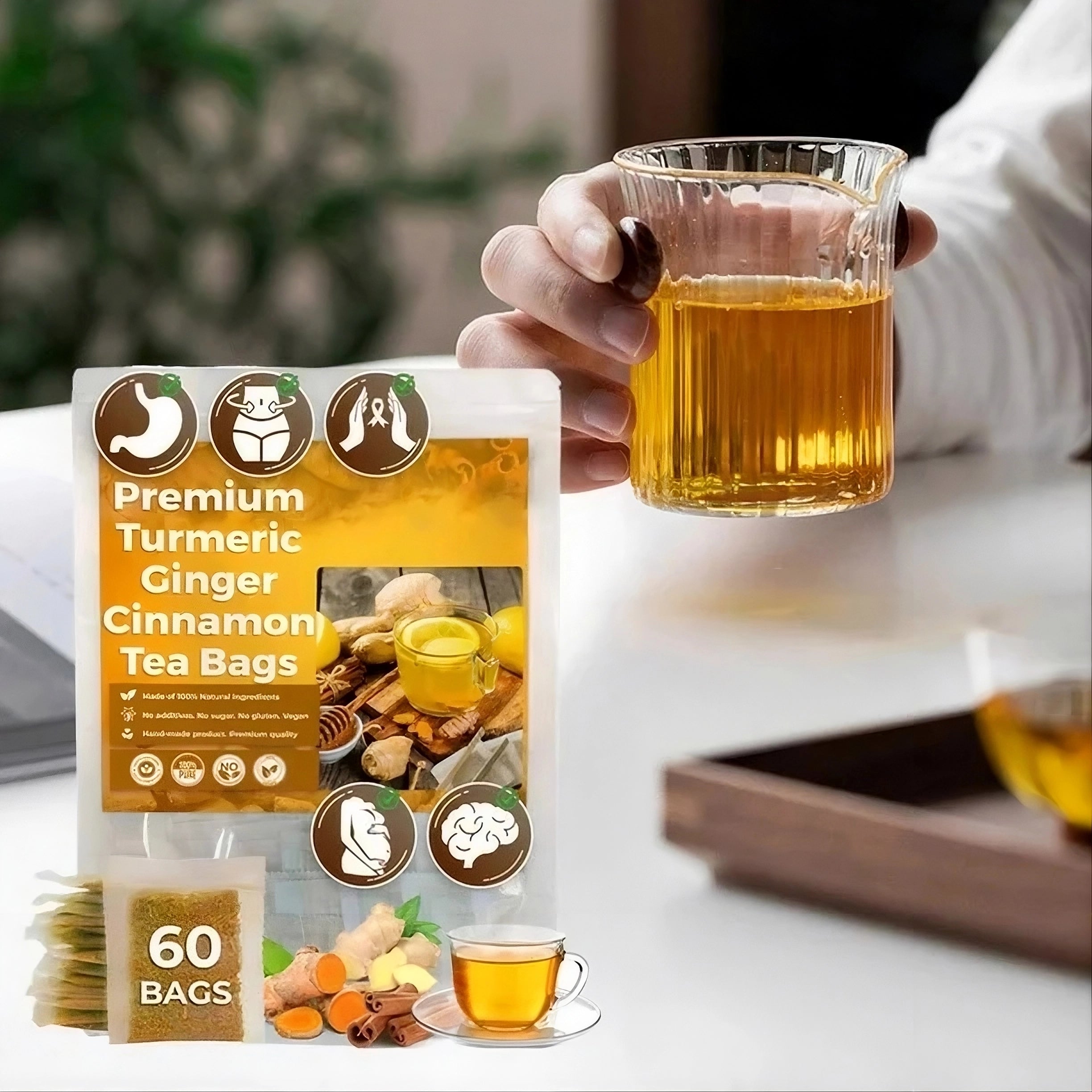 Té Golden Health – Programa 2 Meses (60 Bags)